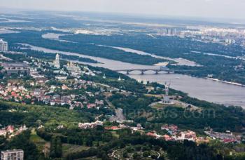 Киев с высоты птичьего полета
